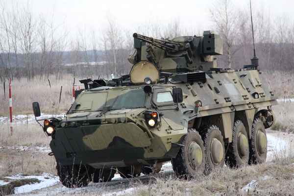 Украинский БТР4Е удивил прозрачной броней  
