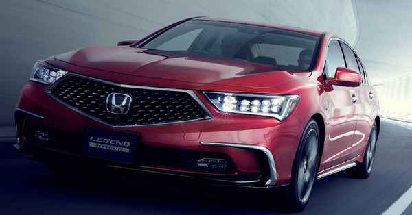 Новый седан Honda Legend станет первым в Японии беспилотником третьего уровня  