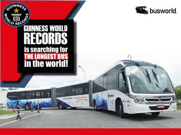 Книга рекордов Гиннесса – самый длинный автобус под вопросом  