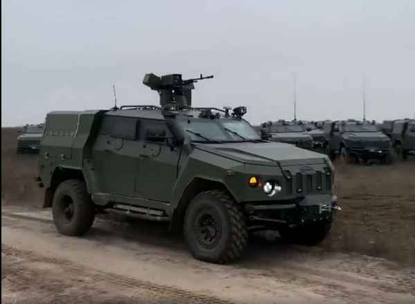 Комрат – новый бронеавтомобиль на шасси КрАЗ5322  