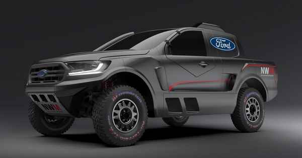 Посмотрите на новый раллийный Ford Ranger   