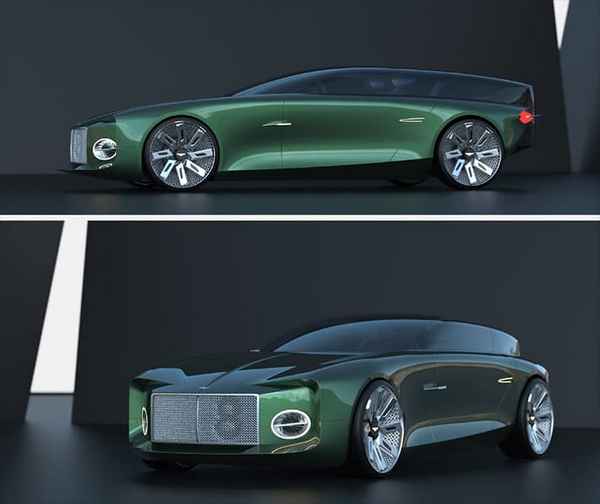 Bentley показал электромобиль с диваном в багажнике  