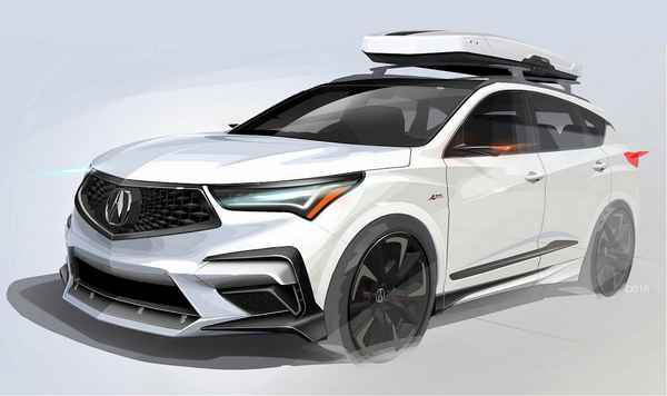 Компания Acura представит Sporty RDX на выставке SEMA  