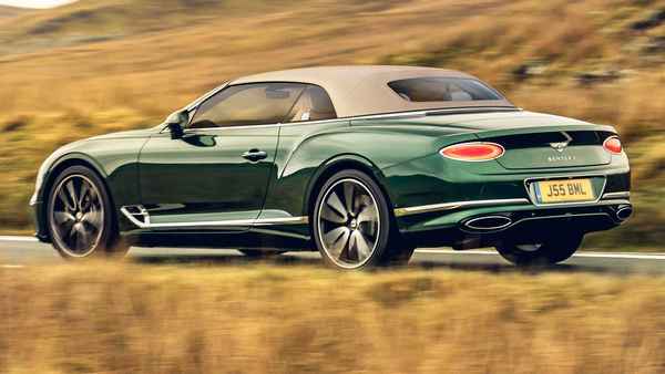 Кабриолет Bentley Continental GT получил крышу в ретростиле  